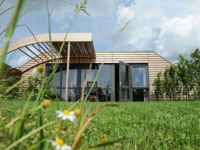Holiday park Chalet in den Niederlanden mit Wiesenblick - Holiday park