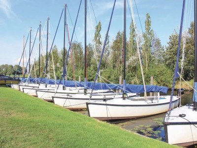 Holiday park Villa in Friesland with Waterfront Jetty - Outdoor photo 39