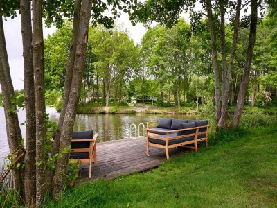 Holiday house Luxuriöses Ferienhaus mit Sauna in Vlagtwedde - Outdoor photo 9