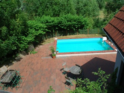 Apartment Studio in Dargun mit Pool am Kummerower See - Outdoor photo 11