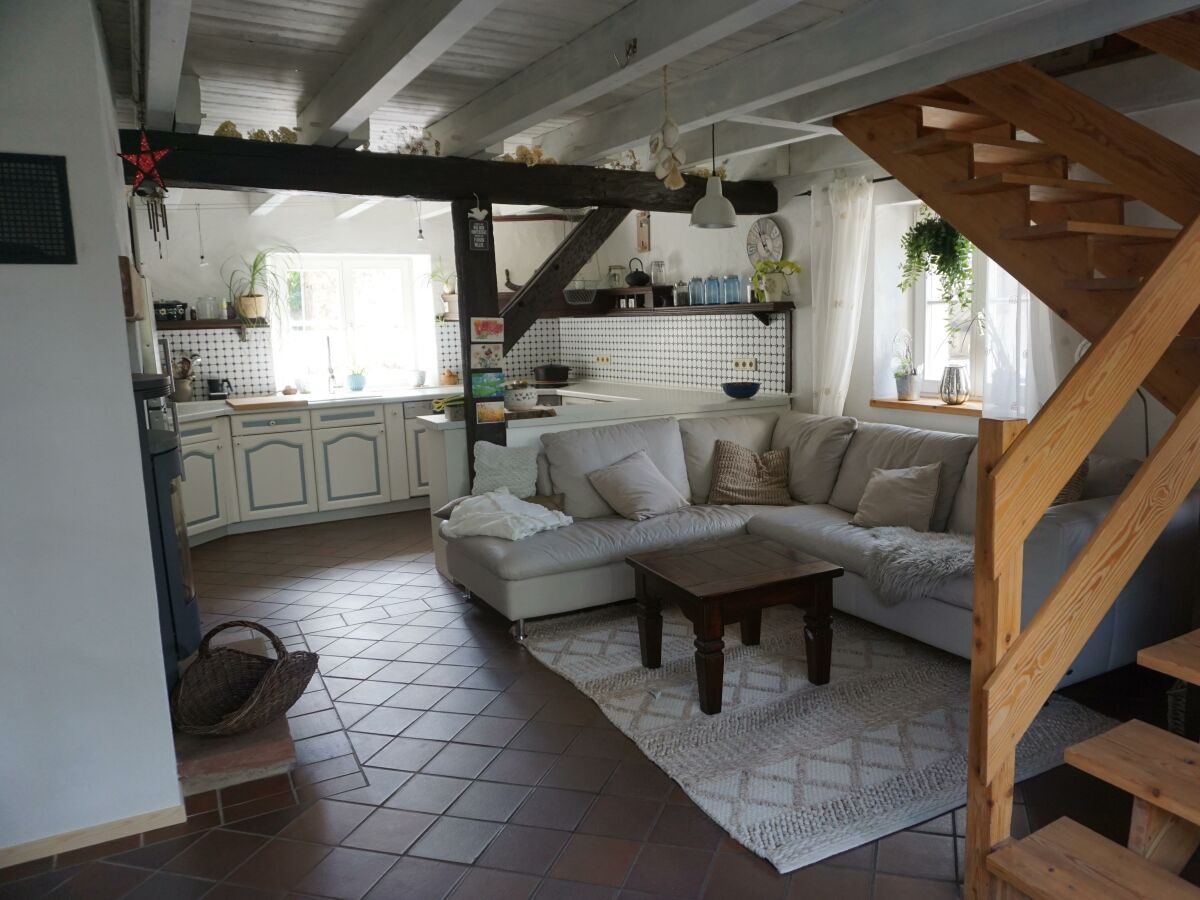 Apartment 4-Bett-Ferienhaus Dusche/WC, 2 Schlafräume