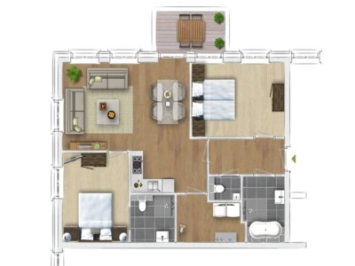 Holiday park Modern Domburg Apartment - Outdoor photo 39