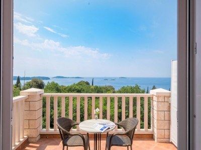 Apartment Villa Panorama Dubrovnik (S1) - Deluxe Double Room with Terrace and Sea View - Outdoor photo 12
