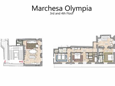 Apartment Marchesa Olympia Dimora degli Affreschi Florence - Environment photo 24