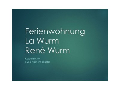 Apartment Ferienwohnung La Wurm - Outdoor photo 68