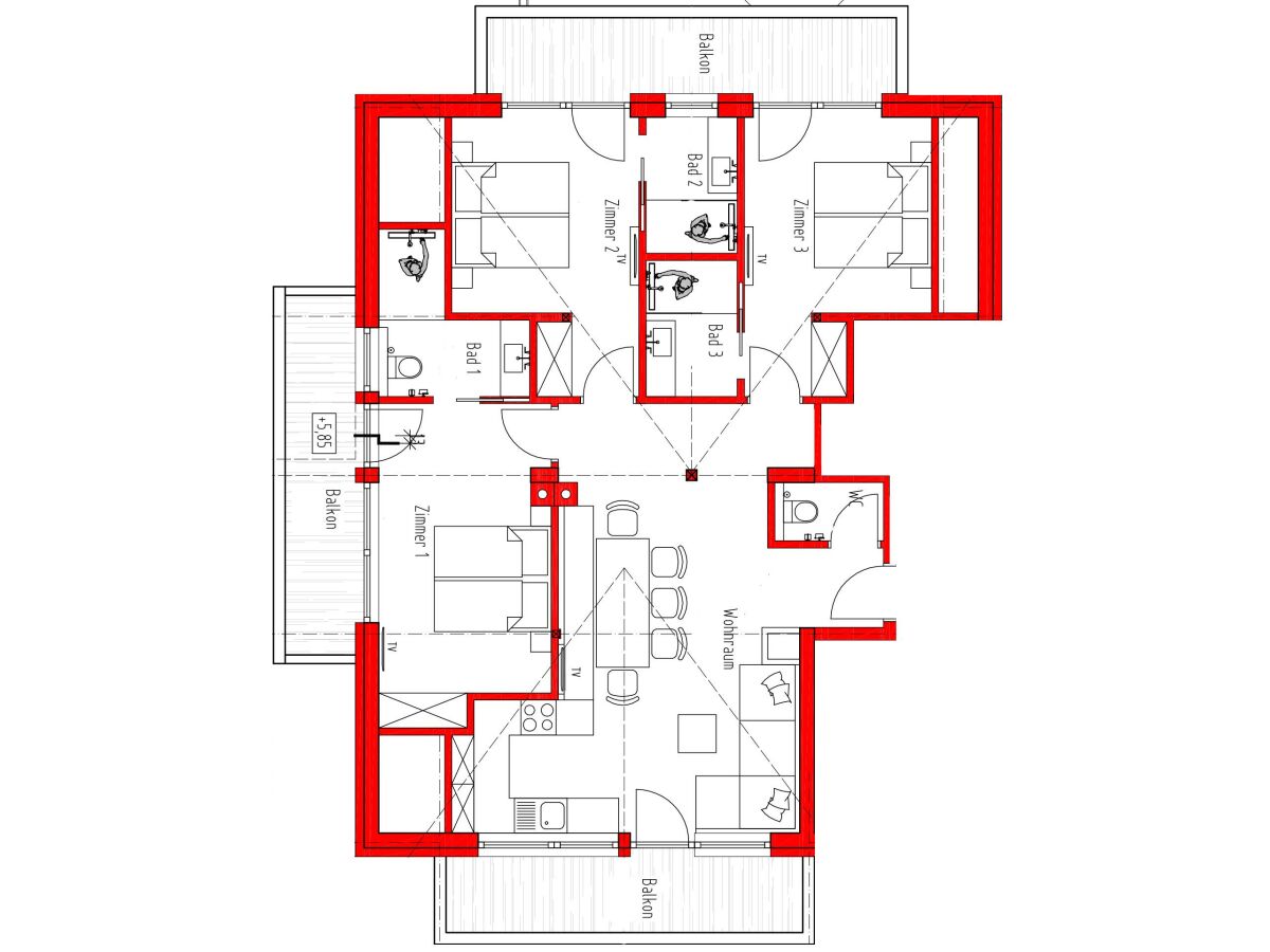 Apartment Apartment Gerlosstein - Outdoor photo 2