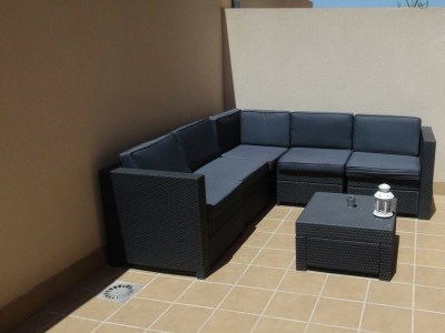 Apartment Matheo Palomares (6p) with pool Almerian region - Outdoor photo 3