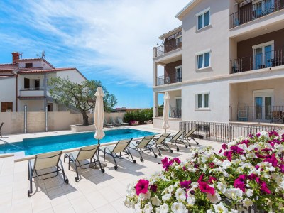 Villa Nina Two bedroom apartment with sea view balcony 4+2 - Outdoor photo 2