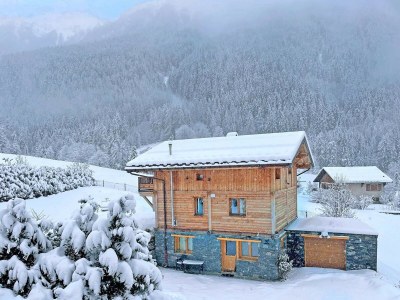 Chalet Chalet in Moulin with Sauna & Stunning Views - Outdoor photo 7