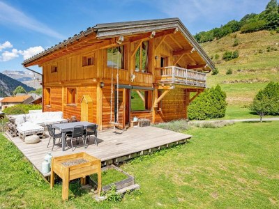 Chalet Chalet in Moulin with Sauna & Stunning Views - Outdoor photo 8
