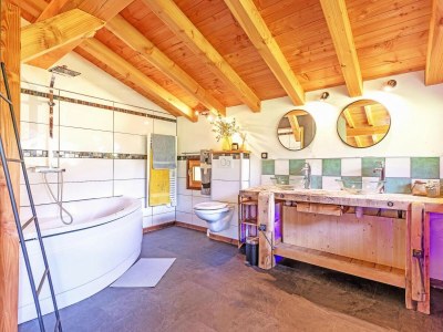 Chalet Chalet in Moulin with Sauna & Stunning Views - Features photo 14