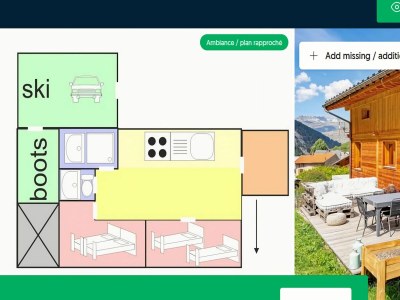 Chalet Chalet in Moulin with Sauna & Stunning Views - Outdoor photo 24