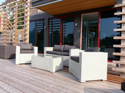 Holiday house Chalet mit Außensauna in Wendorf - Outdoor photo 6