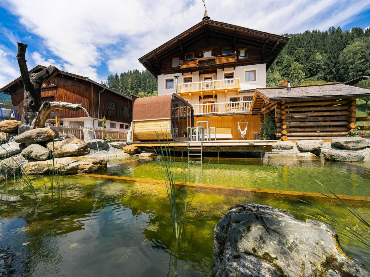 Holiday house Bauernhaus in Bramberg mit Naturteich - Outdoor photo 4