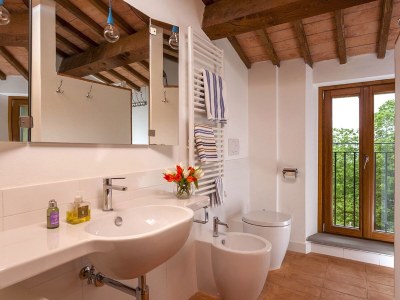 Holiday house Fitnessraum und Panoramablick; Bauernhaus - Features photo 23