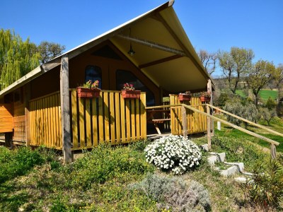 Holiday house Glamping-Zelt nahe Adriastrand in Lapedona - Holiday house