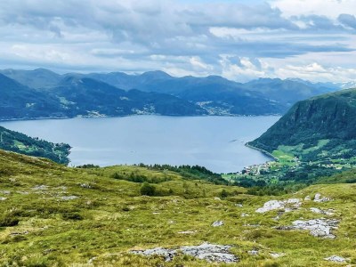 Holiday house 12 person holiday home in Davik - Outdoor photo 14