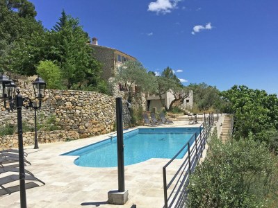 Holiday house Villa in Ampus with Panoramic Views & Pool in Var - Holiday house
