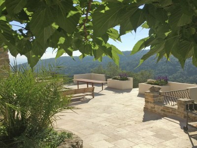 Holiday house Villa in Ampus with Panoramic Views & Pool - Outdoor photo 7