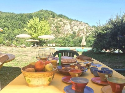 Holiday house Wohnung in Marche mit Pool und Urbino Nähe - Outdoor photo 16