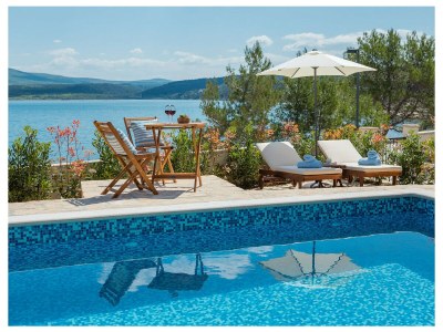 Villa Beachfront villa Noa with heated pool - Outdoor photo 7