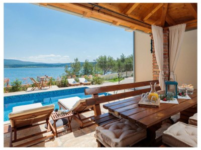 Villa Beachfront villa Noa with heated pool - Outdoor photo 8