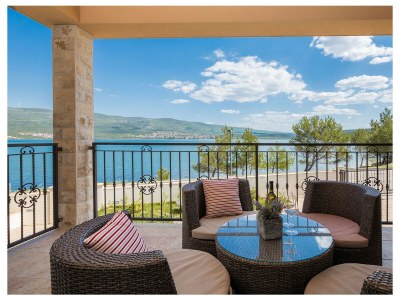 Villa Beachfront villa Noa with heated pool - Outdoor photo 10