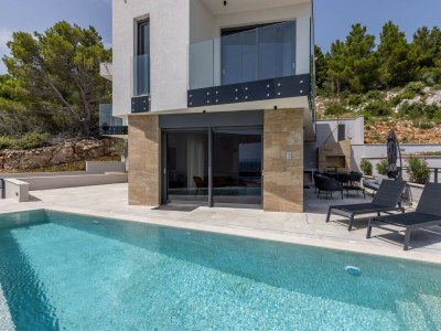 Villa Beachfront villa Luce with seaview and pool - Outdoor photo 6