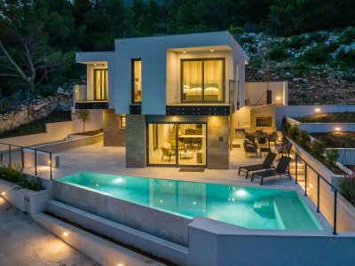 Villa Beachfront villa Luce with seaview and pool - Outdoor photo 23