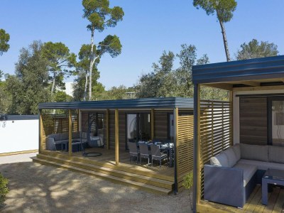 Holiday park Mobile homes in Camp Soline at Biograd, with sand in Biograd - Holiday park