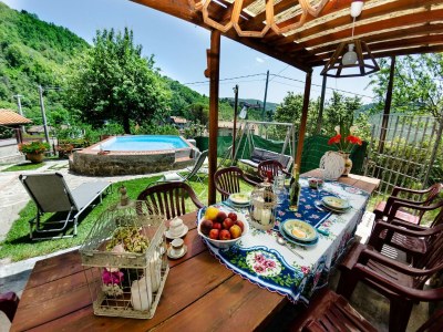 Apartment Cottage in San Marcello with Pool and Charm - Outdoor photo 7