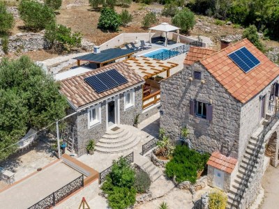 Holiday house Stone House Prapatna-Two Bedroom Holiday Home with Swimming Pool - Outdoor photo 8