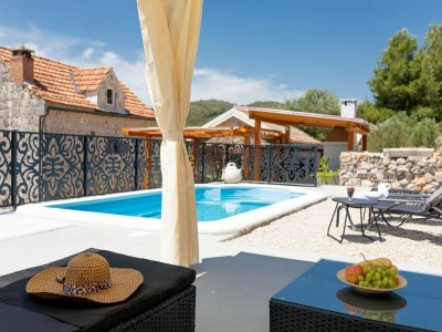 Holiday house Stone House Prapatna-Two Bedroom Holiday Home with Swimming Pool - Outdoor photo 32