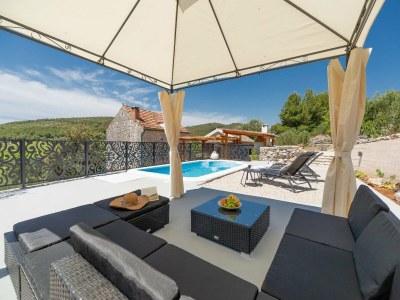 Holiday house Stone House Prapatna-Two Bedroom Holiday Home with Swimming Pool - Outdoor photo 37