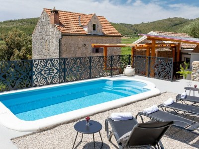 Holiday house Stone House Prapatna-Two Bedroom Holiday Home with Swimming Pool - Outdoor photo 39