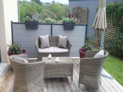 Holiday house Holiday Home in Doëlan with Sea View - Outdoor photo 2