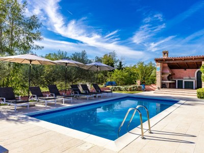 Villa Villa Maddalena with private pool in Tinjan, Istra - Outdoor photo 2