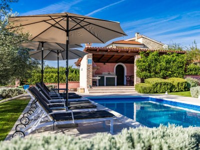 Villa Villa Maddalena with private pool in Tinjan, Istra - Outdoor photo 8