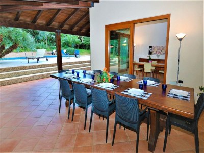 Holiday house Villa in Valderice with Pool and Garden - Outdoor photo 5