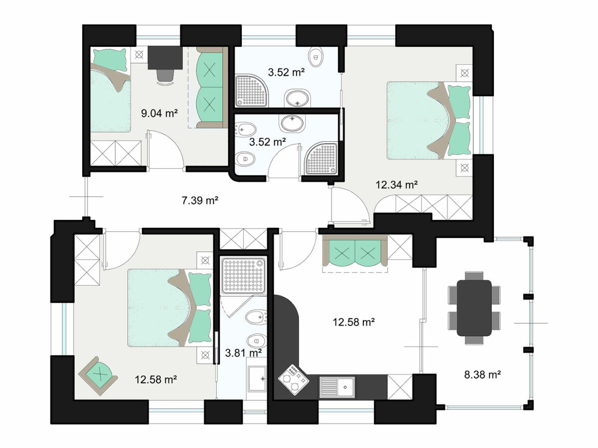 Holiday apartment Apartments Latemar - Features photo 5