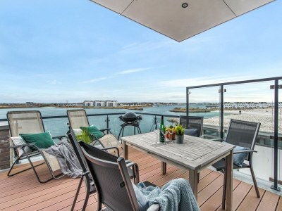 Holiday apartment Ferienwohnung Dock 76 Bridge - Penthouse in Olpenitz - Holiday apartment