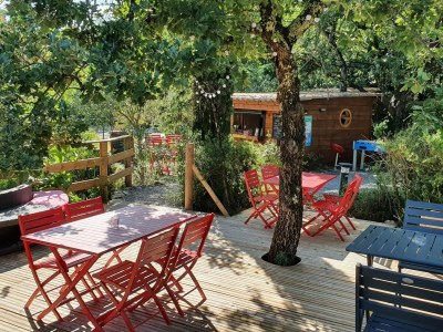 Cottage Roulottes de Saint Cerice - Outdoor photo 4