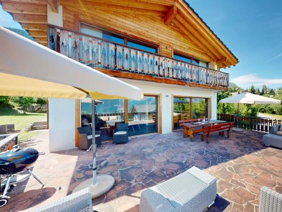 Chalet Axaari - VIEW & SWIMMING POOL chalet 10 pers in Haute-Nendaz - Chalet