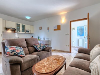 Apartment Nino with Shared Pool - One-Bedroom A1 with Balcony - Features photo 14