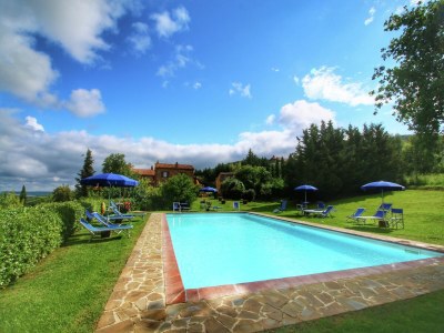 Farmhouse Bauernhaus mit Pool, Aussicht in Val d'Orcia - Farmhouse