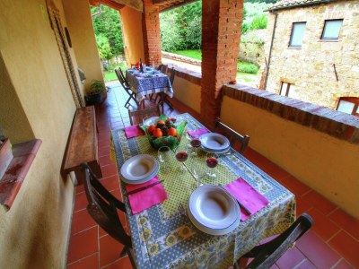 Farmhouse Cottage in Tuscany with patio - Outdoor photo 7