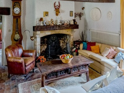 Castle Schönes Schloss in Le Veurdre mit privatem Pool - Features photo 21