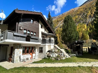 Apartment Chalet in Saas Fee near Ski Slopes - Outdoor photo 7