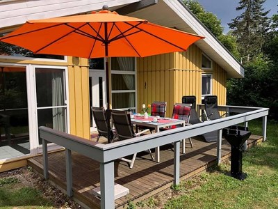 Holiday house Ferienhaus mit Sauna im Ferienpark Mirow - Outdoor photo 2