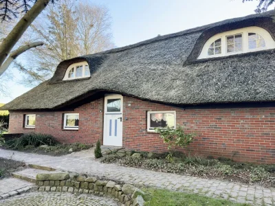 Apartment Ferienwohnung im Reetdachhaus, Burhave in Butjadingen - Apartment